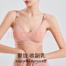 婧麒（JOYNCLEON）哺乳文胸孕妇内衣胸罩聚拢无钢圈孕妇产后喂奶专用美背夏季薄款 珊瑚红【面料升级款 舒适加倍】 XL 实拍图
