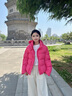 波司登反季冬季泡芙羽绒服杨紫同款女款短款脱卸帽新国标90绒外套 实拍图