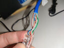 毕亚兹 超六类网线延长器转接头RJ45网络免压CAT6A全屏蔽连接器 万兆网络模块屏蔽连接线对接器8P8C TT29 实拍图