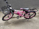 儿童自行车6-10岁7-12岁女童学生车小孩脚踏车单速变速碟刹山地车 高配粉色丨单速+后货架+大礼包 18寸【适合身高115-135cm】 实拍图