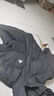 adidas 拒水防泼防风保暖鸭绒羽绒服面包服男女同款阿迪达斯官方   黑色   S 实拍图