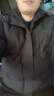 真维斯（JEANSWEST）棉服男棉衣秋冬季潮流加厚外套男士高弹保暖衣服男装 黑色 2XL 实拍图