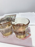 PYREX康宁九棱杯高硼硅玻璃杯家用耐高温咖啡杯泡茶杯玻璃水杯子 康宁Pyrex九棱杯270ML*2 实拍图