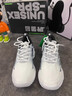 森馬运动鞋男秋季潮流设计感防滑防臭跑步鞋男士百搭内增高休闲老爹鞋 白兰 44 (270mm) 实拍图