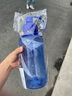 富光 经典太空杯 大容量运动水杯  塑料水杯  男士便携户外旅行杯子 2000ml蓝色-不锈钢网-耐高温 实拍图