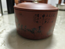 屋明几净紫砂大号陶瓷家用茶叶罐普洱茶密封罐茶叶包装 【万马奔腾】 250克 晒单实拍图