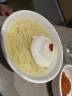 星昔新款卡通可爱加厚帆布手提袋便携单肩包宝妈外出手拎包手提包小包 红白拼草莓小兔 22*17.5*21cm 实拍图