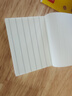 得力（deli）横线便利贴100张可粘便签纸优事贴错题贴大号笔记贴高颜值手账考研便签本76*126mm/单本装BT32白色 实拍图