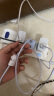 罗马仕苹果数据线Type-c充电线PD快充20W充电器to lightning线适用iPhone14/13ProMax/12/11车载手机 蓝 实拍图