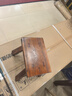 向祁实木凳小板凳家用矮凳换鞋凳小木凳方凳垫脚凳中式复古浴室凳子 【长28宽18高30】浅咖大高凳 实拍图