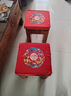 浩秦新中式椅垫红木沙发座垫古典实木家具圈椅茶椅垫子太师椅防滑垫子 大福团-红色 45X38厚5cm单个(海绵垫) 实拍图