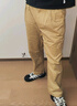 马登工装美式复古Easypants卡其休闲裤军绿色宽松直筒束脚长裤子男夏 卡其色 XL （160-175斤） 实拍图