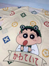 睡裙中长款睡衣女夏季大码胖mm200斤孕妇宽松ins超仙学生家居服女 蜡笔小新-关注店铺优先发货 M80-100斤 实拍图