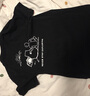 北面（The North Face）短袖T恤男女情侣款小熊宽松休闲透气半袖 黑色 XS /160 实拍图