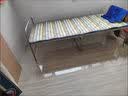 钢丝床弹簧床单人床办公室午休便携宽加固型折叠床 75cm钢丝床-银色 实拍图