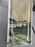 墨派（Mopai）玄关装饰画竖版现代简约走廊过道背景墙壁画入户轻奢挂画免打孔 背靠金山 80*160cm晶瓷+铝合金边框 实拍图