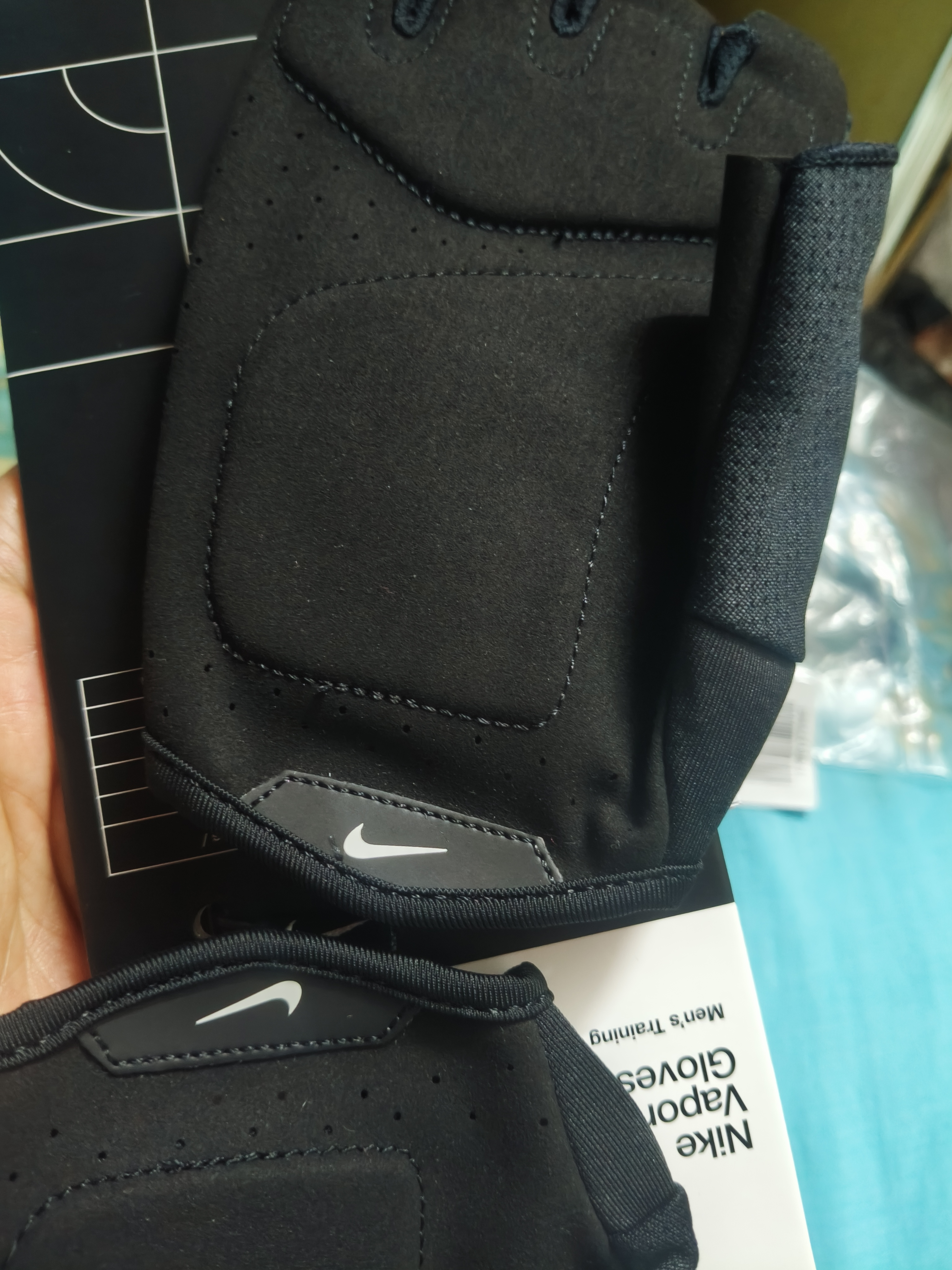 耐克（NIKE）手套男士健身运动半指骑行训练哑铃锻炼防滑撸铁N1010676091XL 实拍图