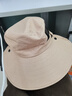 安以陌防晒帽夏季防紫外线遮阳帽子钓鱼遮脸护颈一体男渔夫帽大檐太阳帽 米卡 实拍图