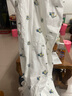红豆儿童睡衣男女童春夏薄款纯棉家居服套装长袖裤空调服J3225白色165 实拍图