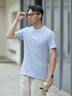 男装2025夏新款logo条纹短袖T恤父亲节礼物爸爸装上衣美版768022 晒单实拍图