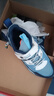鸿星童尓克断码童鞋男童运动鞋皮面防水春秋季新款儿子女孩跑步鞋中大童 1876牛仔蓝双网 34 实拍图