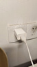 轻万5v2a充电头通用 10w慢充usb插头双口直插充电器 安卓小功率低5v蓝牙耳机适用手机手表多口数据线 5v2a充电头10w【白色】 实拍图