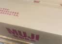 MUJI 带PC收纳袋双肩包背包旅行包书包电脑包通勤包大容量 新品 黑色4A 长43*宽32*高14cm 实拍图