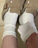 棉竹屋袜子女款纯棉中筒袜秋冬季保暖棉袜防臭吸汗女士加厚月子长筒袜 组合十三（5白色） 均码 35-39码【100%棉/7A抗菌】 实拍图