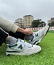 NEW BALANCE  NB550 官方板鞋男鞋女鞋情侣复古低帮百搭潮鞋休闲运动鞋 白色/浅灰/墨绿 BB550WT1 42.5 (脚长27cm) 实拍图