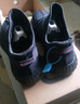 UKBA柏宜椰子鞋男350莆田男软底运动跑步情侣鞋休闲男鞋子 黑天使【蓝盒三杠】 44 实拍图