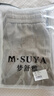 每时休闲裤女士春秋季宽松时尚显瘦直筒阔腿长裤子女8317卡2XL 实拍图