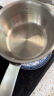 无印良品（MUJI） 不锈钢铝整体三层钢单柄锅 奶锅 小锅 单人食锅 银色 约1.5Ｌ/直径16*高13cm 实拍图