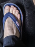 卡骆驰（crocs）男女人字拖 贝雅卡骆班轻便舒适透气拖鞋 205393-4CC M10W12 实拍图