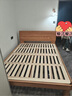 原始原素实木床橡木北欧简约主卧室大双人床1.5x2米高体床+床垫10cm-L701G 实拍图