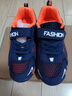 李宁重燃断码男童鞋子中大童透气网面2025秋季儿童皮面运动休闲跑步鞋 1712深蓝橘单网 32 实拍图