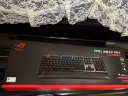 ROG  龙骑士2 PBT版 红轴机械键盘 游戏键盘 有线无线双模键盘 可分离式TKL87键盘104键RGB背光RX光轴 实拍图