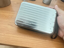 KAYOND 铝合金移动硬盘包WD希捷西部数据东芝2.5英寸收纳保护套抗震防水 白银灰 实拍图