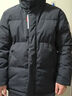 京东京造羽绒服男鸭绒加厚防寒工装面包服短款冬季外套衣服 黑色 XXL 实拍图