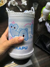 MIKAPU儿童水杯卡通保护套保温杯背带杯子隔热防摔保护套 皓月白 实拍图
