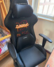 DXRACER 方程式系列 迪锐克斯电竞椅电脑椅人体工学椅子游戏椅办 涂鸦 /皮革 实拍图