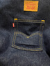 Levi's【商场同款】李维斯秋季情侣休闲帆布包深蓝色简约时尚气质 暗深蓝色 OS 实拍图