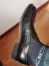 百丽舒适真皮正装鞋男新款黑色圆头套脚商务皮鞋B3GK7CM1 黑色 39 (245mm) 实拍图