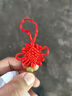 箱包中国结挂件迷你装饰手工红心结同心结平安扣挂绳箱包配饰挂饰 转运珠-中国结流苏-1件 无规格 实拍图