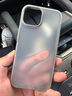 蓝猩先生 适用苹果15手机壳iPhone15保护套磨砂护甲超薄防摔保护壳 高级灰 实拍图