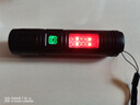 7档强光照明LED侧灯手电筒防水工作检修防摔户外应急手电筒 强光远射泛光侧灯防水手电[黑色] 实拍图