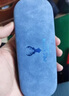 眼镜盒鹿角头男女小清新学生复古简约仿皮铁质眼镜盒时尚潮流 鹿角—蓝色 实拍图