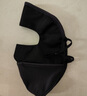 UV100防晒面罩全脸防紫外线春夏季男女户外薄透气遮阳口罩23510暗夜黑 实拍图