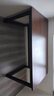 超·奈（CHAONAI）【顺丰到家】电脑桌家用台式简约办公卧室小户型学习桌简易书桌子 【单桌25MM厚桌面】黑架+古橡木 长140CM宽80CM高75CM 实拍图