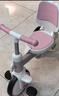 乐卡（Lecoco）儿童多功能三轮车宝宝脚踏车平衡车轻便遛娃神器 沃克S3max -琪芮粉 24款 实拍图