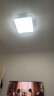 TCL照明 LED吸顶灯卧室灯现代简约中山灯具 知玉36W方三色调光包安装 实拍图